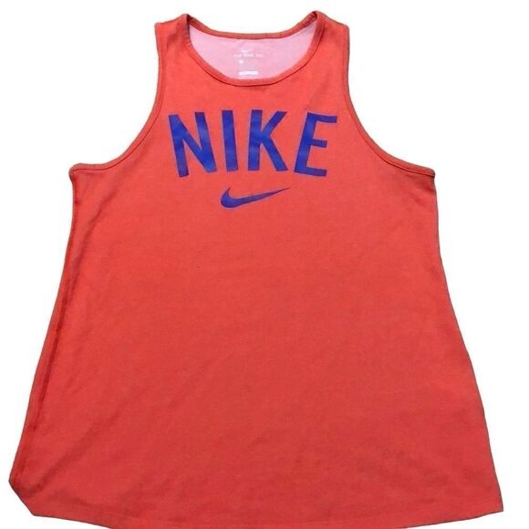 Nike Tank Womens XS Nike Tee Dri-Fit Screenprint Racerback - Picture 1 of 4